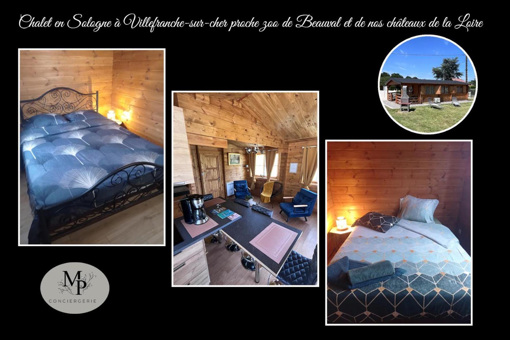 Chalet En Sologne A Villefranche Sur Cher Kültér fotó